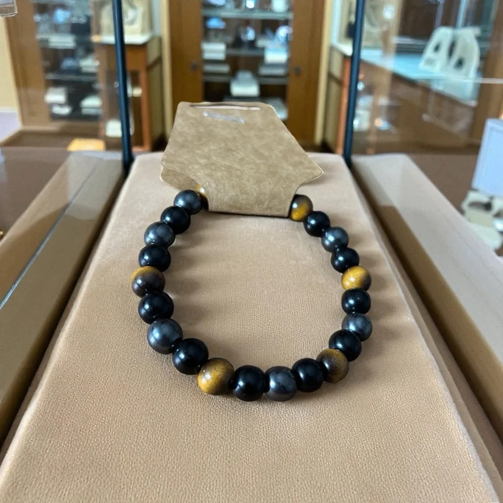 Women’s Healing Stone Bracelet Triple Protection Power, Protection, and Balance